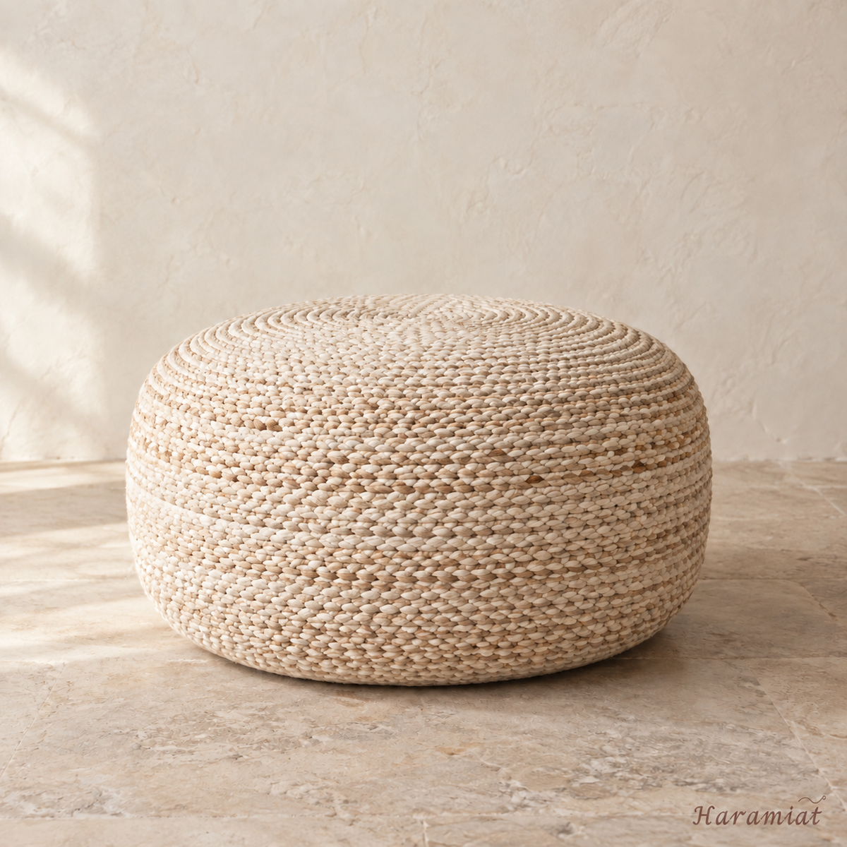 Woven Pouf