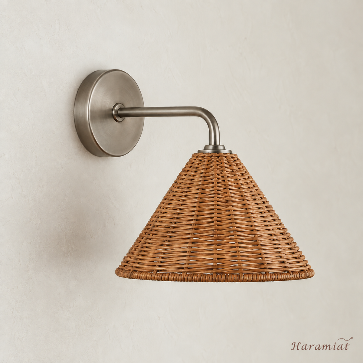 Delphine Wicker Sconce