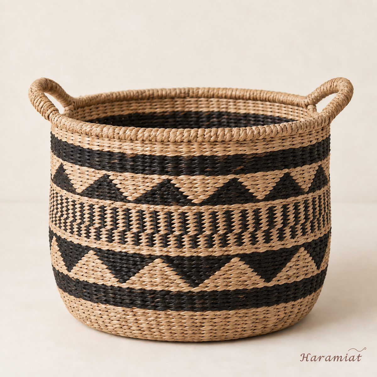 Black + Natural Tenganan Basket