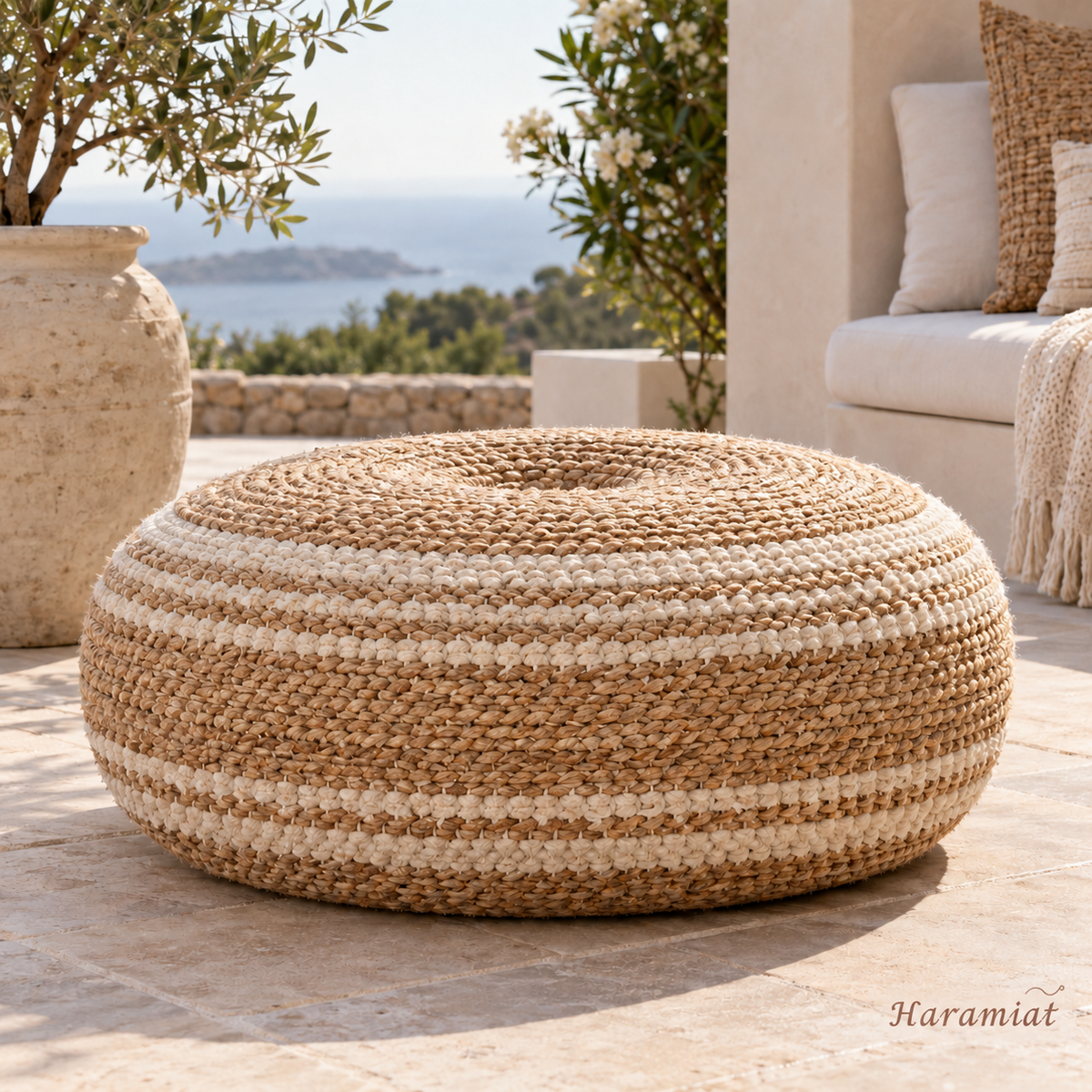 Donut Outdoor Pouf