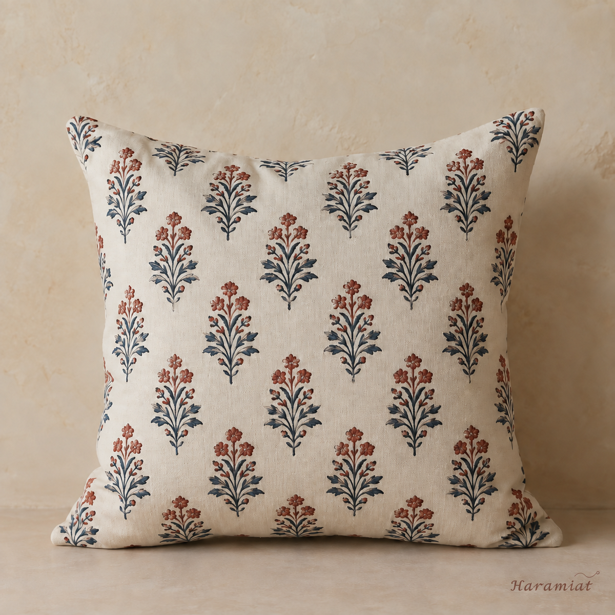 Indian Blockprint Pillow